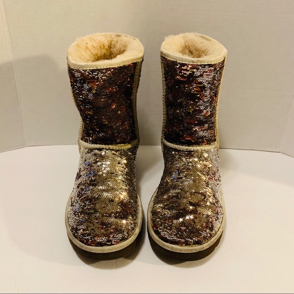 champagne color boots